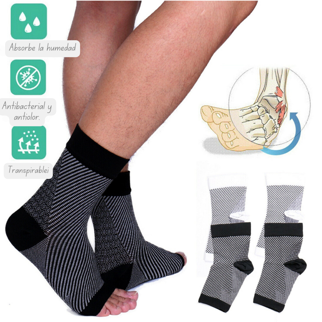 Calcetines compresores para pie y tobillo Depormex™