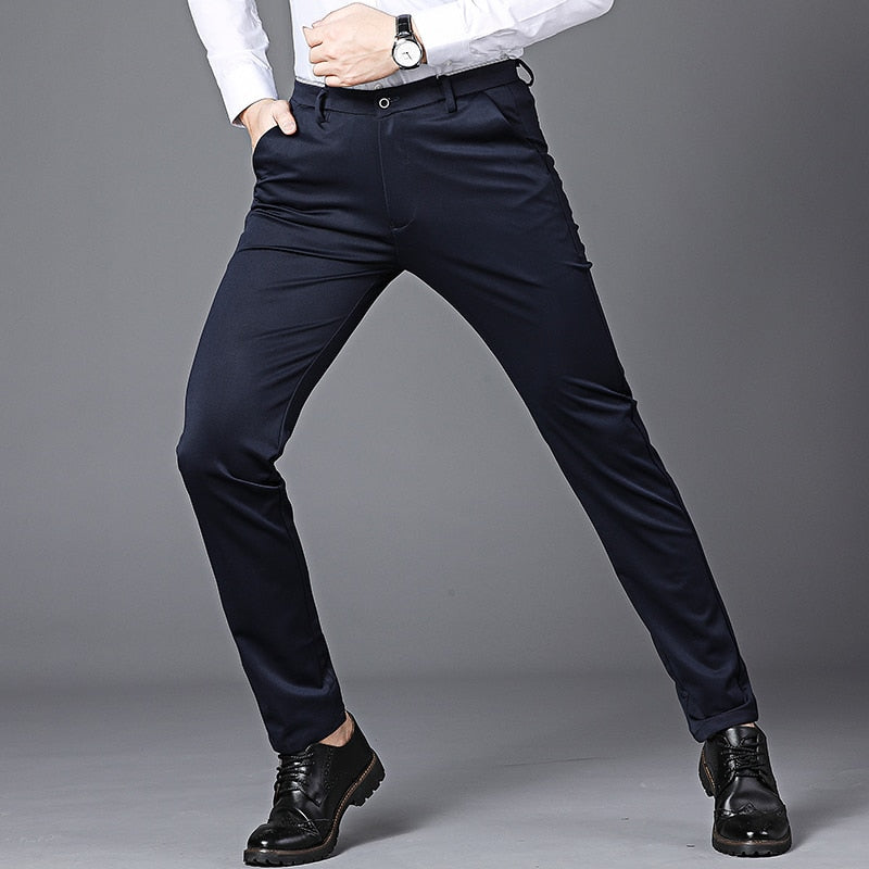 Premedicación construir tono Pantalones Clásicos De Alta Elasticidad Para Hombre – Depormex