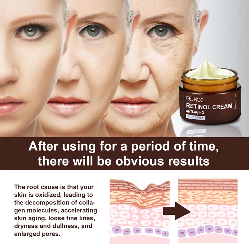 Crema Facial Antienvejecimiento con Retinol