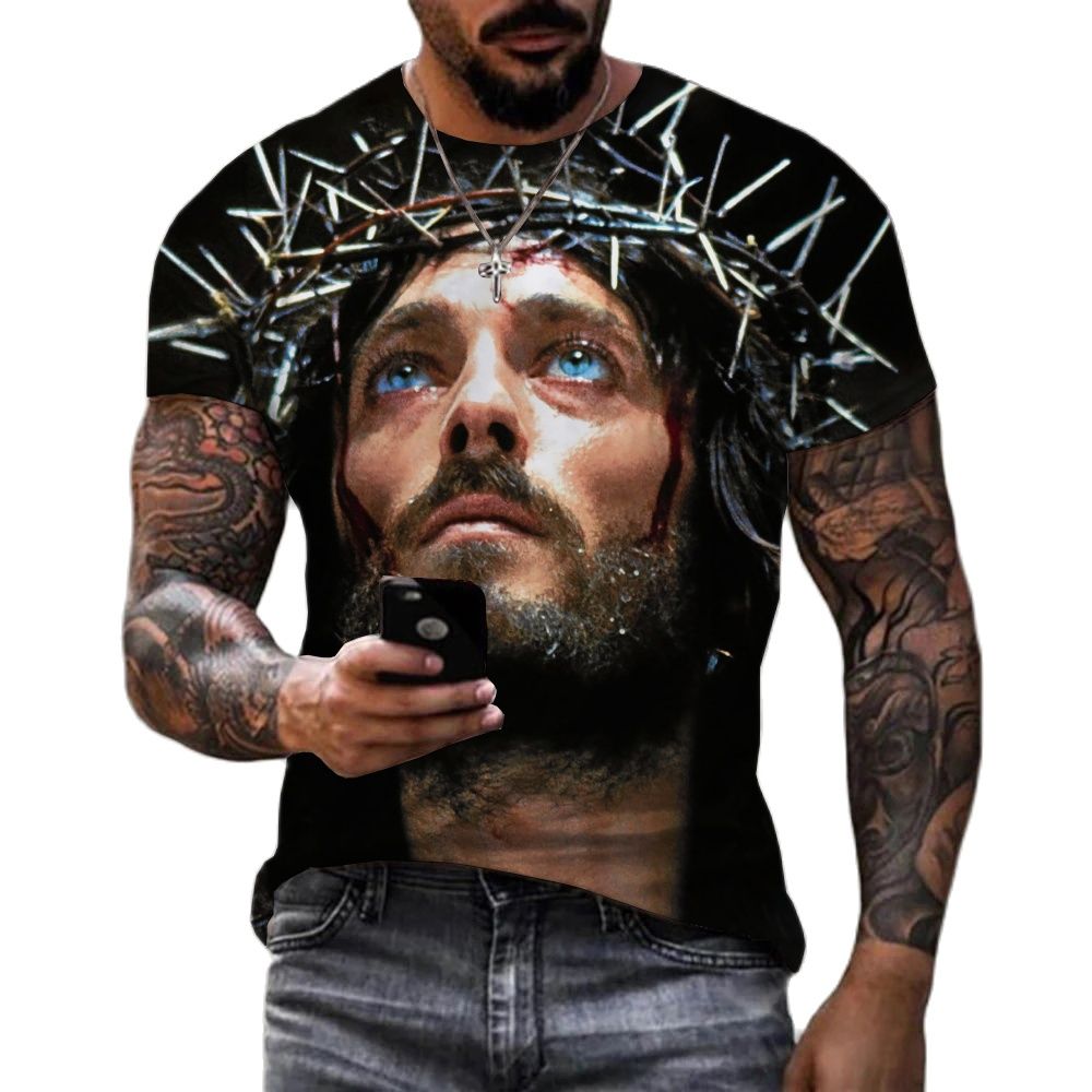 Estar confundido Descarga erótico Camiseta Cristo – Depormex