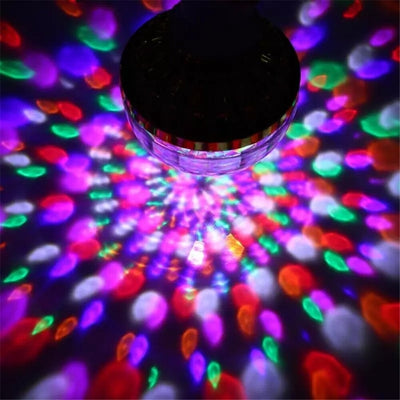 Bombilla LED RGB Giratoria de Discoteca™