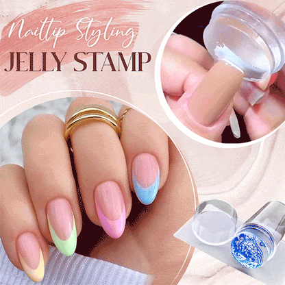 JellyStamp™ Sello de Gelatina para Arte de Uñas